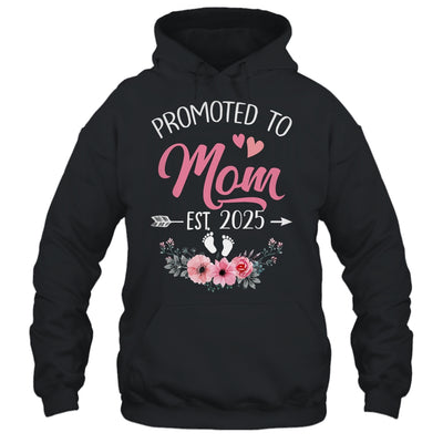 Promoted To Mom Est 2025 Mothers Day First Time Shirt & Tank Top | siriusteestore