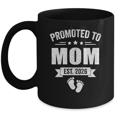 Promoted To Mom Est 2026 Mothers Day First Time New Mommy Mug | siriusteestore