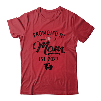 Promoted To Mom Est 2027 First Time Mothers Day Shirt & Hoodie | siriusteestore