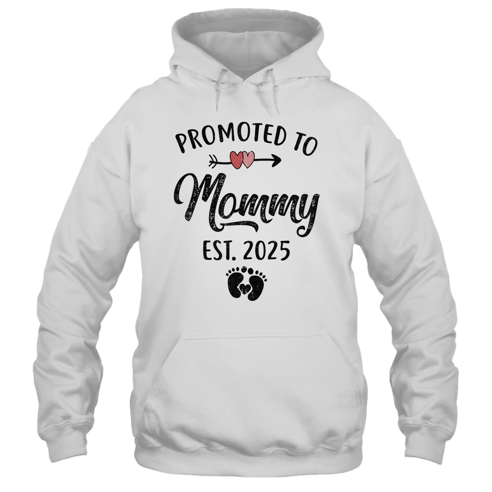 Promoted To Mommy Est 2025 First Time Mothers Day Shirt & Tank Top | siriusteestore