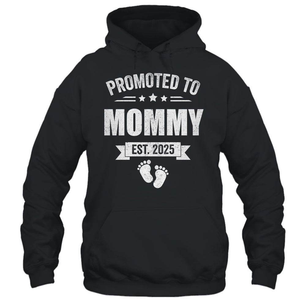Promoted To Mommy Est 2025 Mothers Day First Time New Mom Shirt & Tank Top | siriusteestore