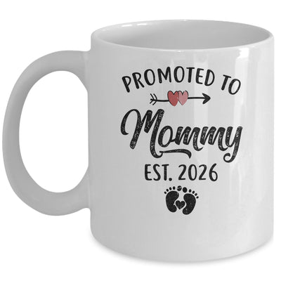 Promoted To Mommy Est 2026 First Time Mothers Day Mug | siriusteestore