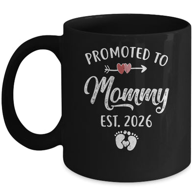 Promoted To Mommy Est 2026 Funny First Time Mothers Day Mug | siriusteestore