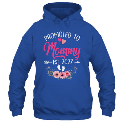 Promoted To Mommy Est 2027 Mothers Day First Time Shirt & Tank Top | siriusteestore