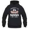 Promoted To Nana 2026 First Time Floral New Nana Shirt & Hoodie | siriusteestore