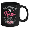 Promoted To Nana Again Est 2025 Mothers Day Mug | siriusteestore
