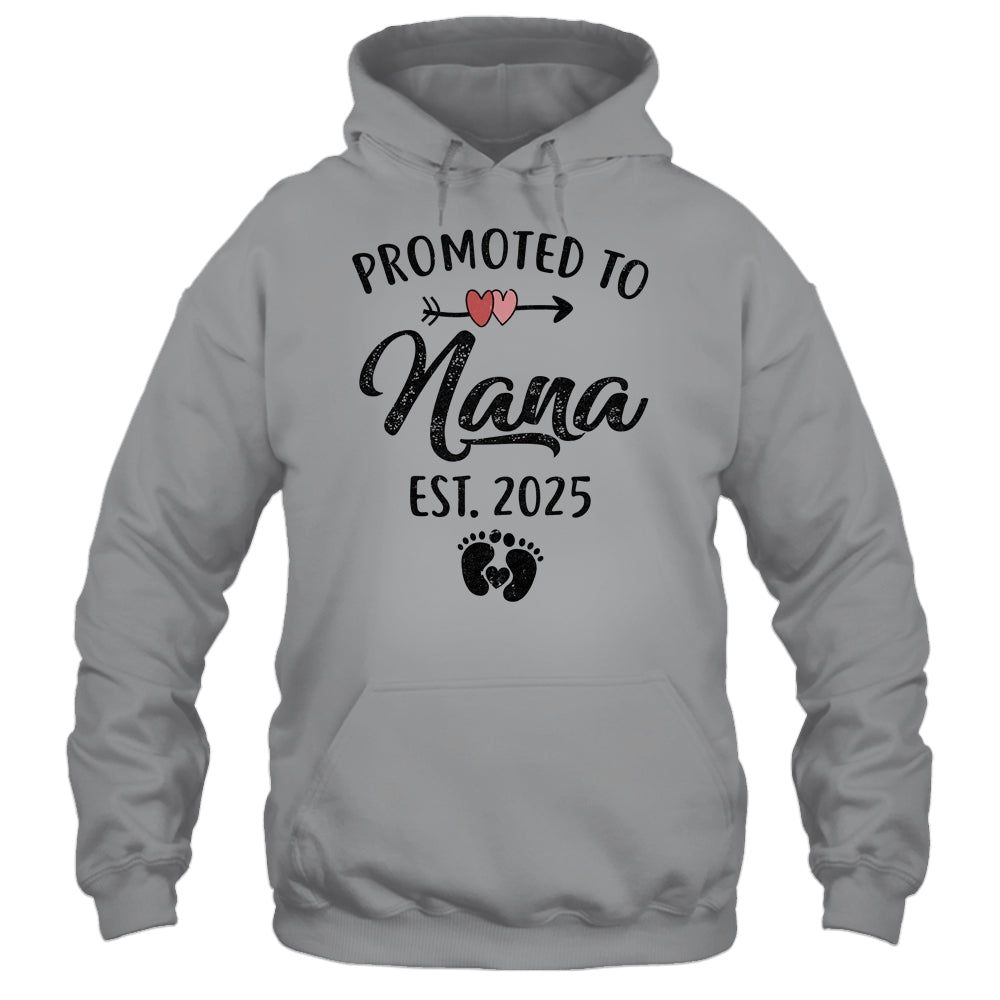 Promoted To Nana Est 2025 First Time Mothers Day Shirt & Tank Top | siriusteestore