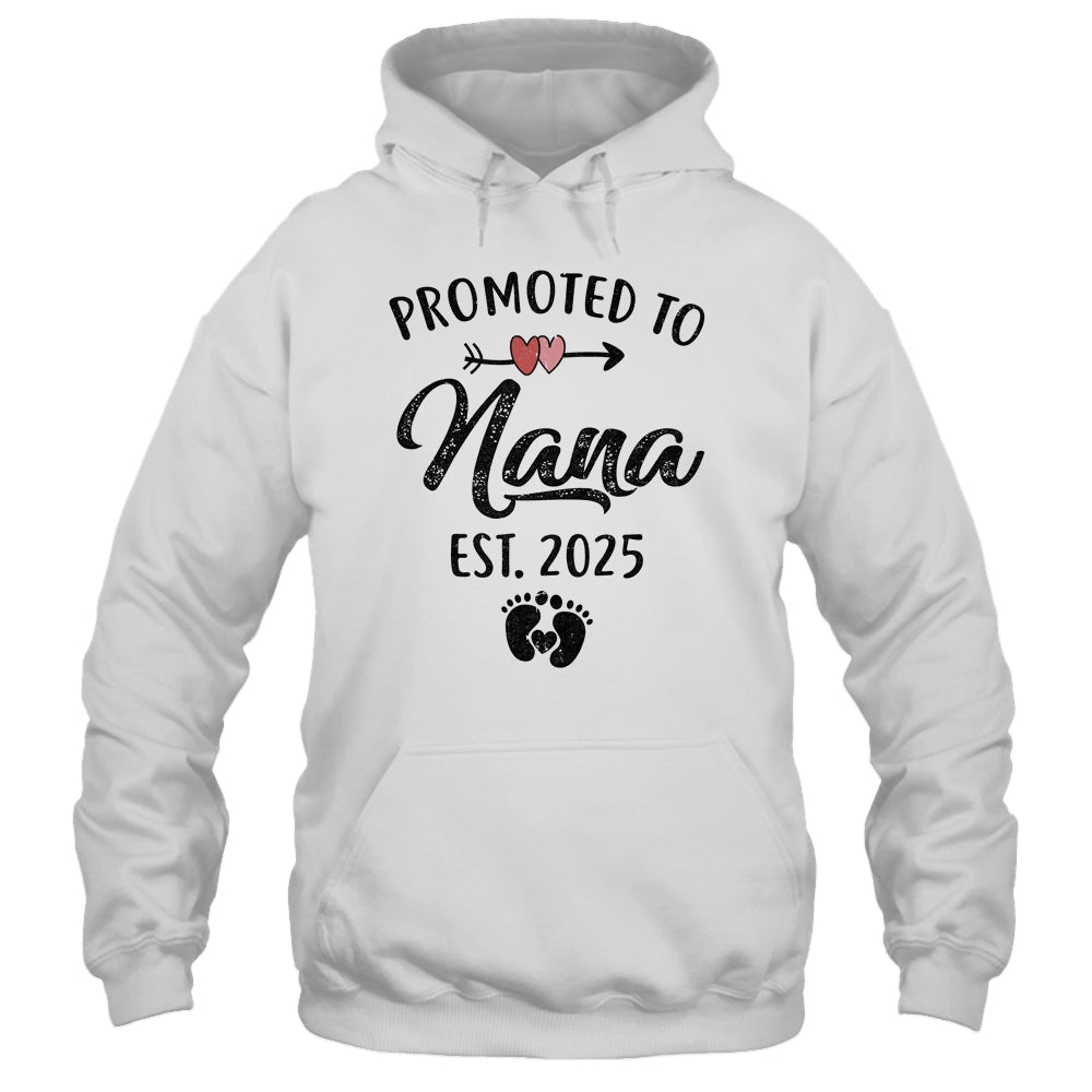 Promoted To Nana Est 2025 First Time Mothers Day Shirt & Tank Top | siriusteestore