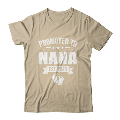 Promoted To Nana Est 2025 Mothers Day First Time New Nana Shirt & Tank Top | siriusteestore