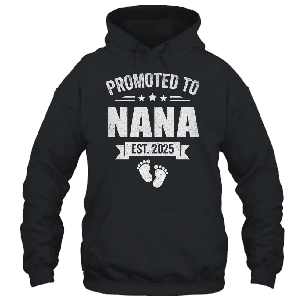 Promoted To Nana Est 2025 Mothers Day First Time New Nana Shirt & Tank Top | siriusteestore