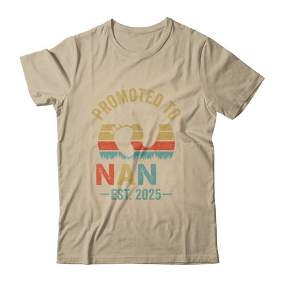 Promoted To Nana Est 2025 Mothers Day Vintage Shirt & Tank Top | siriusteestore