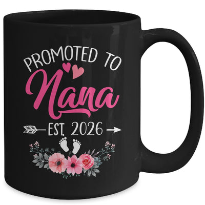Promoted To Nana Est 2026 Mothers Day First Time Mug | siriusteestore