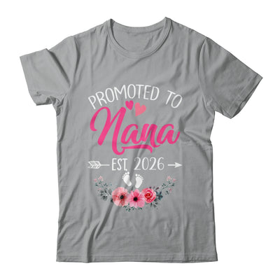 Promoted To Nana Est 2026 Mothers Day First Time Shirt & Tank Top | siriusteestore