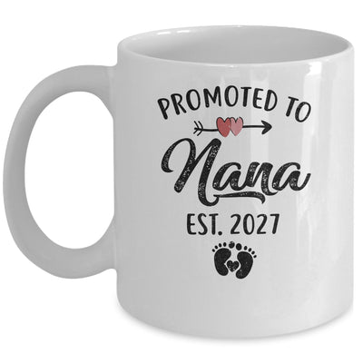 Promoted To Nana Est 2027 First Time Mothers Day Mug | siriusteestore