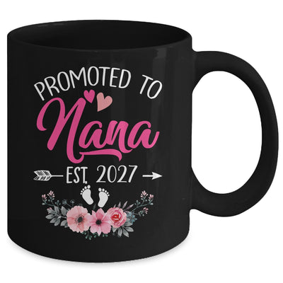 Promoted To Nana Est 2027 Mothers Day First Time Mug | siriusteestore