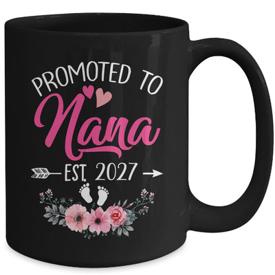 Promoted To Nana Est 2027 Mothers Day First Time Mug | siriusteestore