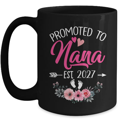 Promoted To Nana Est 2027 Mothers Day First Time Mug | siriusteestore