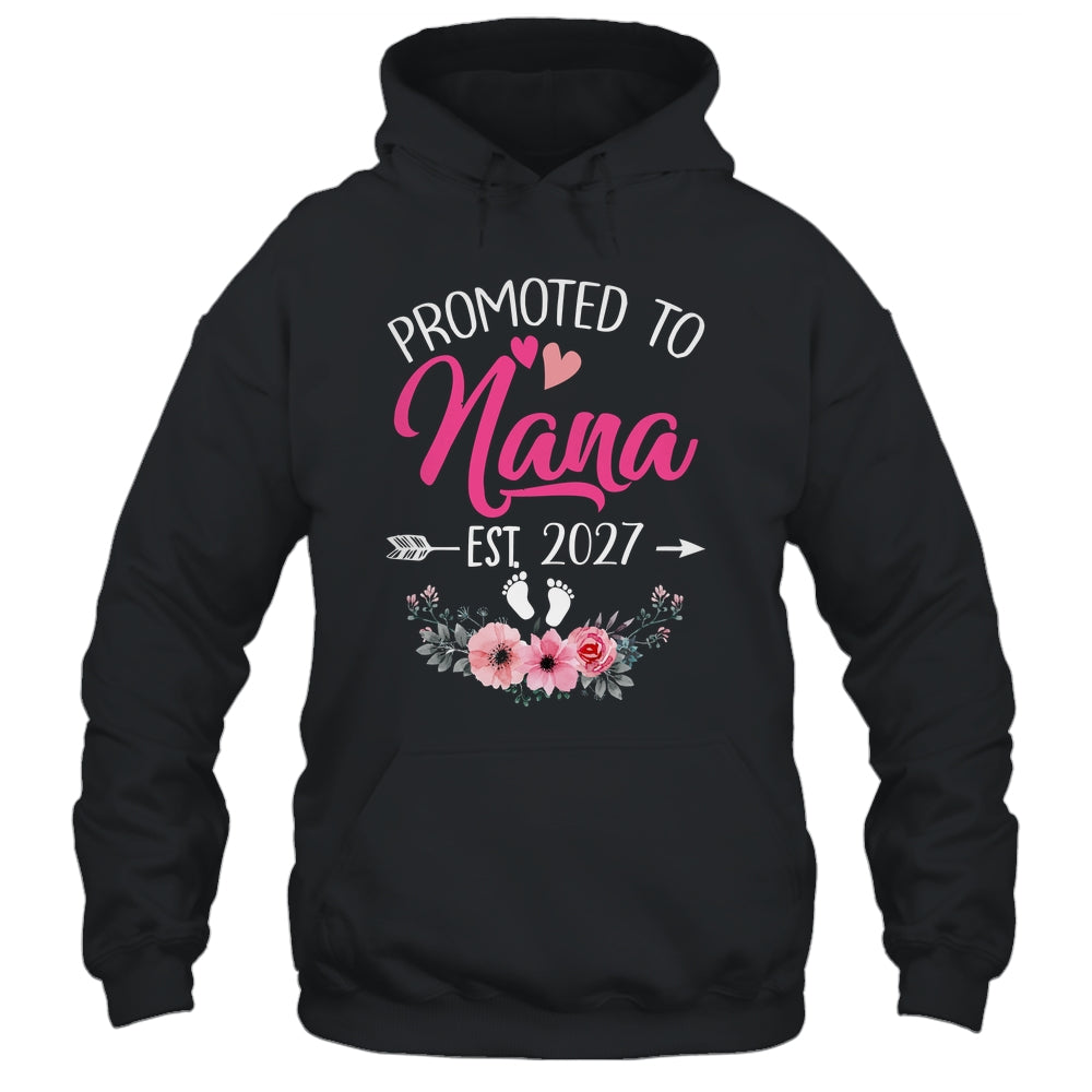 Promoted To Nana Est 2027 Mothers Day First Time Shirt & Tank Top | siriusteestore