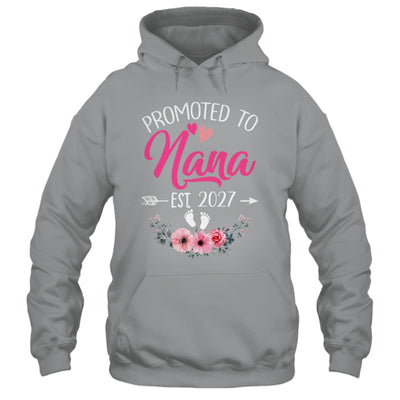 Promoted To Nana Est 2027 Mothers Day First Time Shirt & Tank Top | siriusteestore