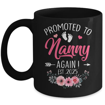 Promoted To Nanny Again Est 2025 Mothers Day Mug | siriusteestore