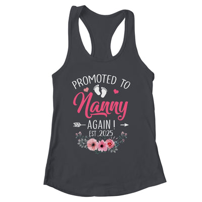 Promoted To Nanny Again Est 2025 Mothers Day Shirt & Tank Top | siriusteestore