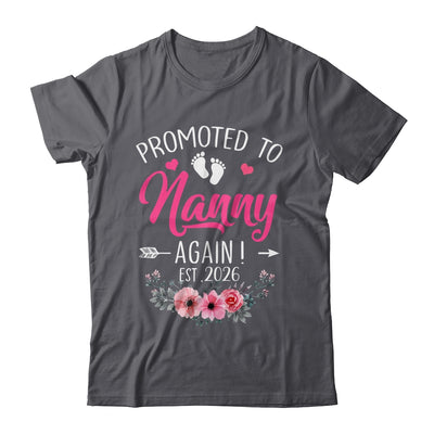 Promoted To Nanny Again Est 2026 Mothers Day Shirt & Tank Top | siriusteestore
