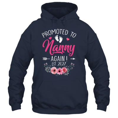 Promoted To Nanny Again Est 2027 Mothers Day Shirt & Tank Top | siriusteestore