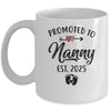 Promoted To Nanny Est 2025 First Time Mothers Day Mug | siriusteestore