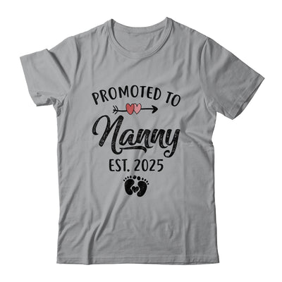 Promoted To Nanny Est 2025 First Time Mothers Day Shirt & Tank Top | siriusteestore