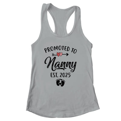 Promoted To Nanny Est 2025 First Time Mothers Day Shirt & Tank Top | siriusteestore