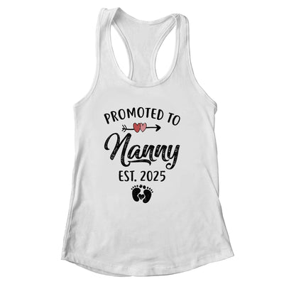Promoted To Nanny Est 2025 First Time Mothers Day Shirt & Tank Top | siriusteestore