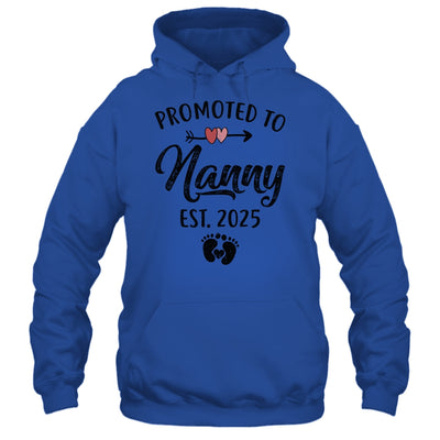 Promoted To Nanny Est 2025 First Time Mothers Day Shirt & Tank Top | siriusteestore