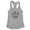 Promoted To Nanny Est 2025 Pregnancy Announcement Flower Shirt & Tank Top | siriusteestore