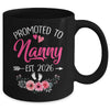 Promoted To Nanny Est 2026 Mothers Day First Time Mug | siriusteestore