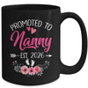 Promoted To Nanny Est 2026 Mothers Day First Time Mug | siriusteestore