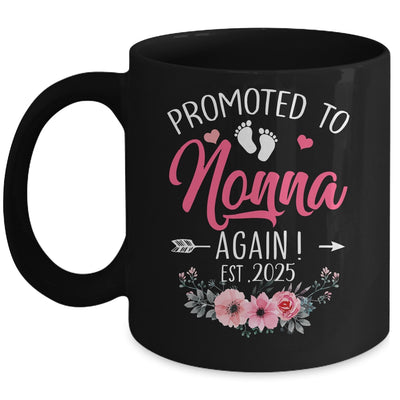 Promoted To Nonna Again Est 2025 Mothers Day Mug | siriusteestore