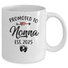 Promoted To Nonna Est 2025 First Time Mothers Day Mug | siriusteestore