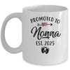 Promoted To Nonna Est 2025 First Time Mothers Day Mug | siriusteestore