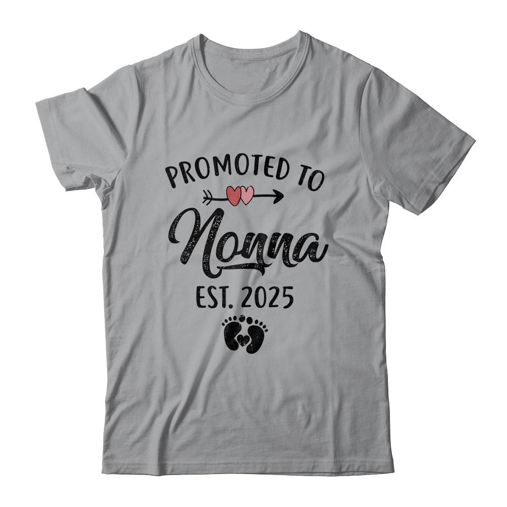 Promoted To Nonna Est 2025 First Time Mothers Day Shirt & Tank Top | siriusteestore