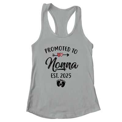 Promoted To Nonna Est 2025 First Time Mothers Day Shirt & Tank Top | siriusteestore