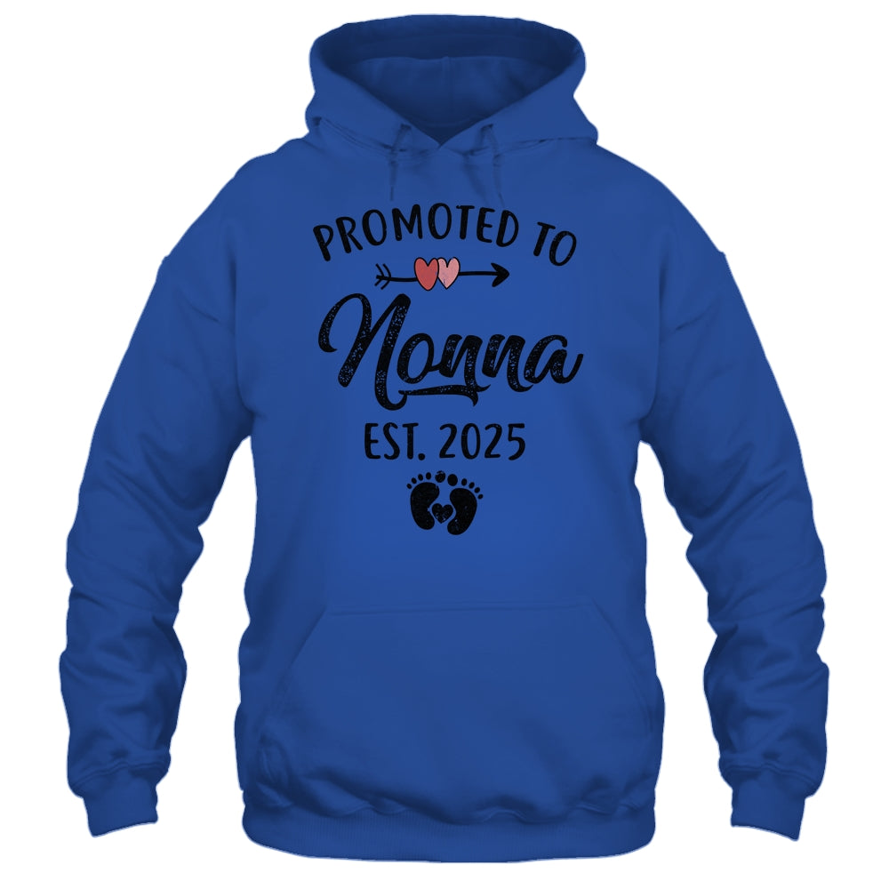 Promoted To Nonna Est 2025 First Time Mothers Day Shirt & Tank Top | siriusteestore