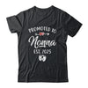 Promoted To Nonna Est 2025 Funny First Time Mothers Day Shirt & Tank Top | siriusteestore