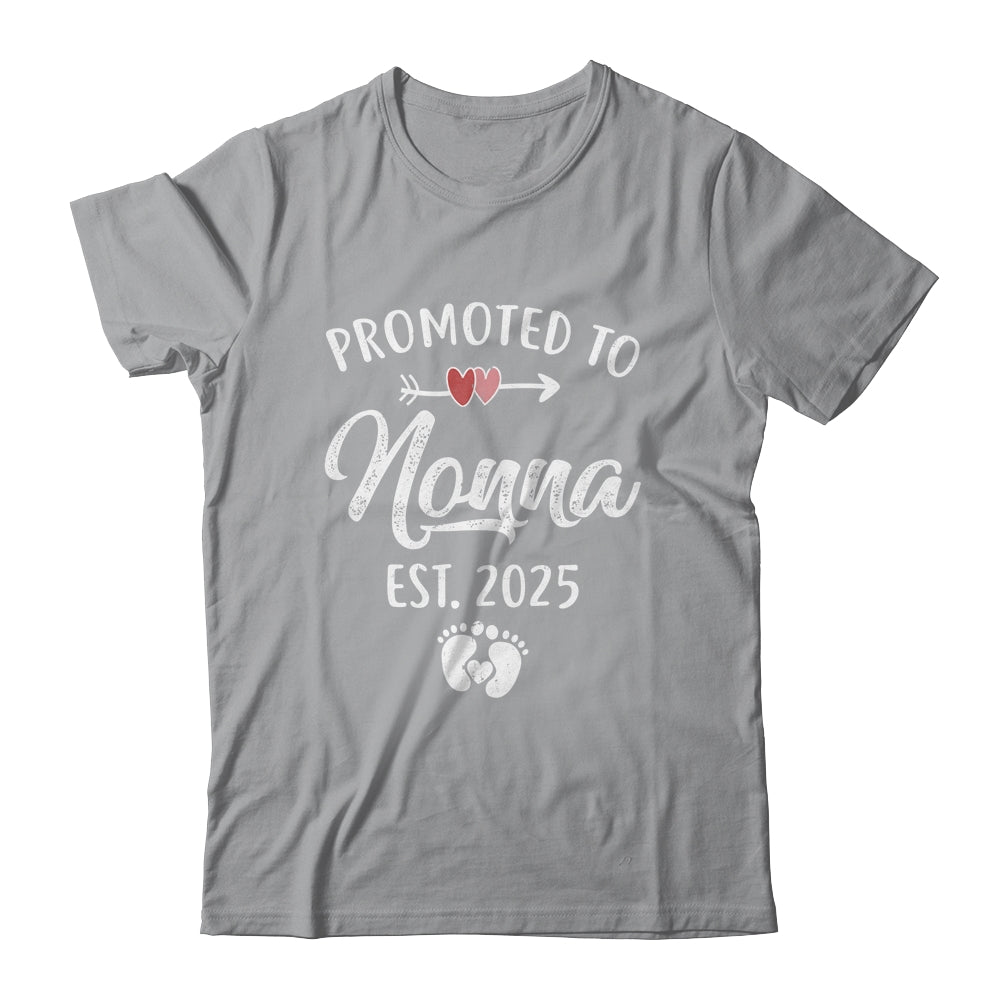 Promoted To Nonna Est 2025 Funny First Time Mothers Day Shirt & Tank Top | siriusteestore