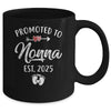 Promoted To Nonna Est 2025 Funny First Time Mothers Day Mug | siriusteestore