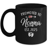 Promoted To Nonna Est 2025 Funny First Time Mothers Day Mug | siriusteestore