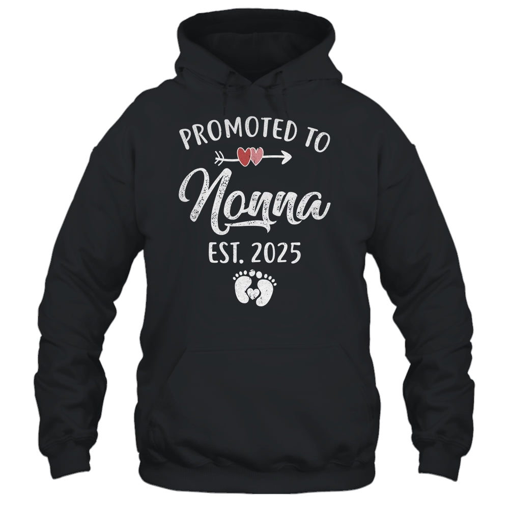 Promoted To Nonna Est 2025 Funny First Time Mothers Day Shirt & Tank Top | siriusteestore
