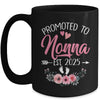 Promoted To Nonna Est 2025 Mothers Day First Time Mug | siriusteestore