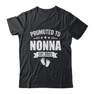 Promoted To Nonna Est 2025 Mothers Day First Time New Nonna Shirt & Tank Top | siriusteestore