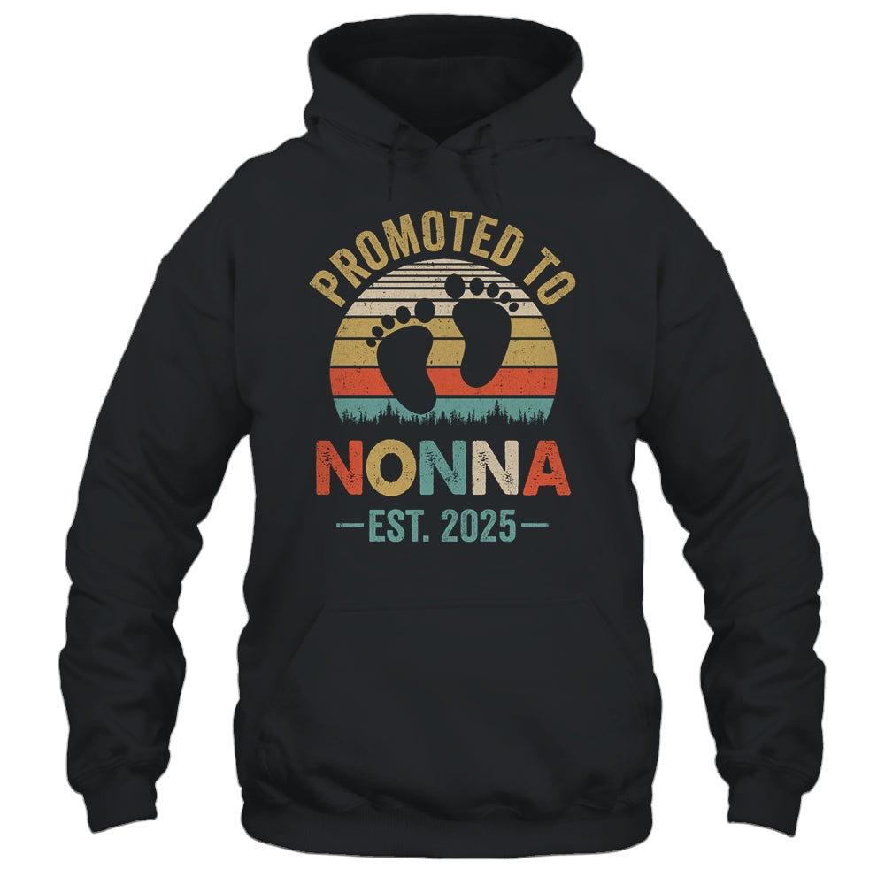 Promoted To Nonna Est 2025 Mothers Day Vintage Shirt & Tank Top | siriusteestore