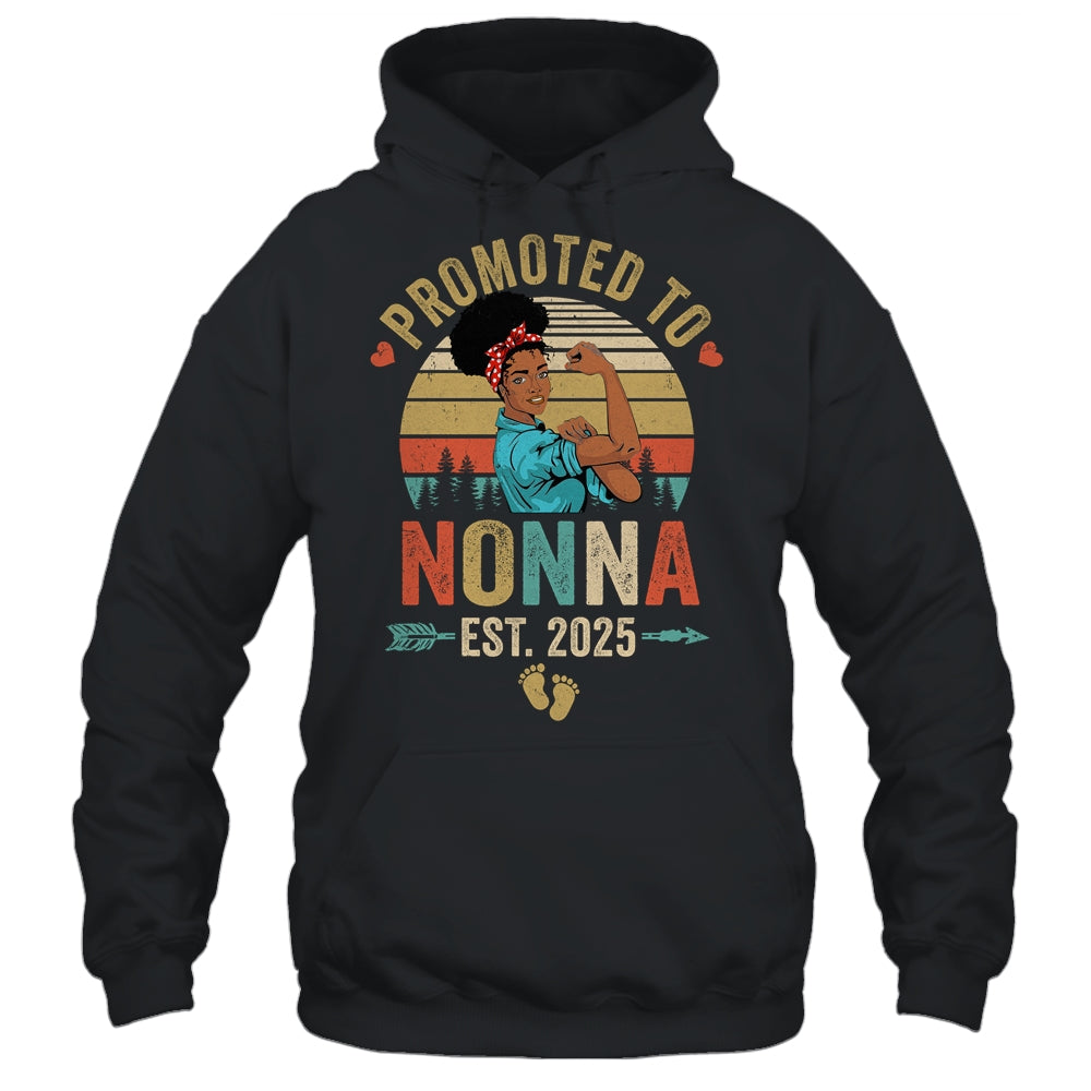 Promoted To Nonna Est 2025 Vintage First Time Nonna Shirt & Tank Top | siriusteestore